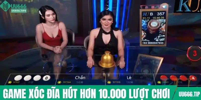 Tựa game xóc đĩa hút hơn 10.000 chơi mỗi ngày